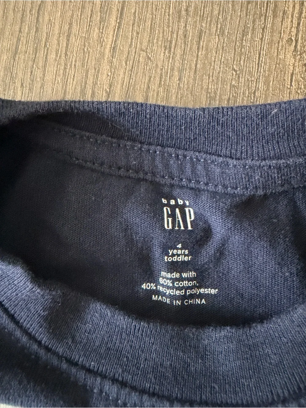 GAP Navy Bluey Graphic Long-Sleeve Tee